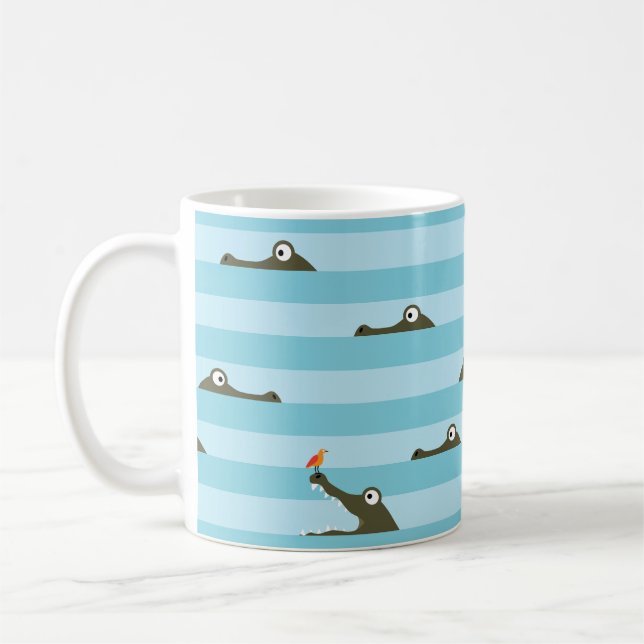 Krokodil Kaffemugg (Vänster)