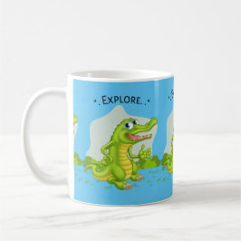 krokodil  kaffemugg