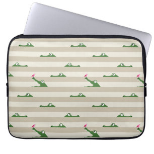 Krokodil Laptop Fodral