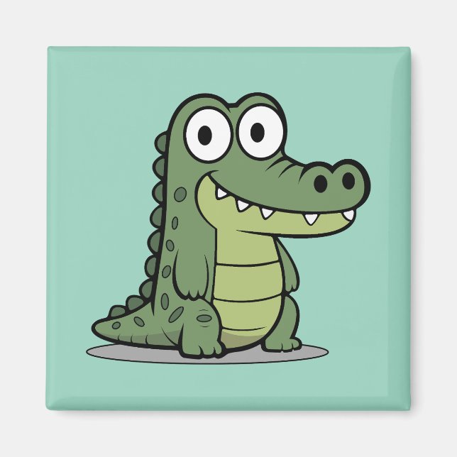Krokodil Magnet (Framsidan)