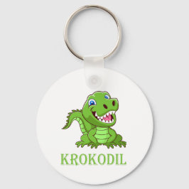 Krokodil Nyckelring