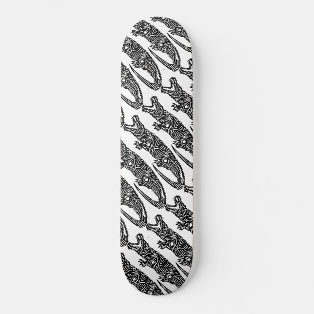 Krokodil Skateboard Bräda 21,5 Cm (Framsida)