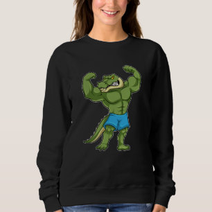 Krokodil som Bodybyggder extrem T Shirt