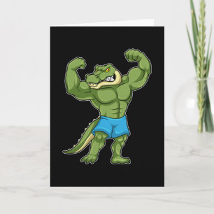 Krokodil som kroppsbyggare extrem kort