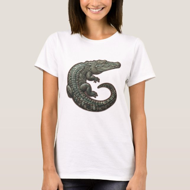 krokodil t shirt (Framsida)