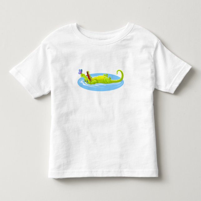 Krokodil T Shirt (Framsida)