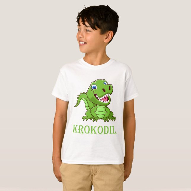Krokodil T Shirt (Hel framsida)