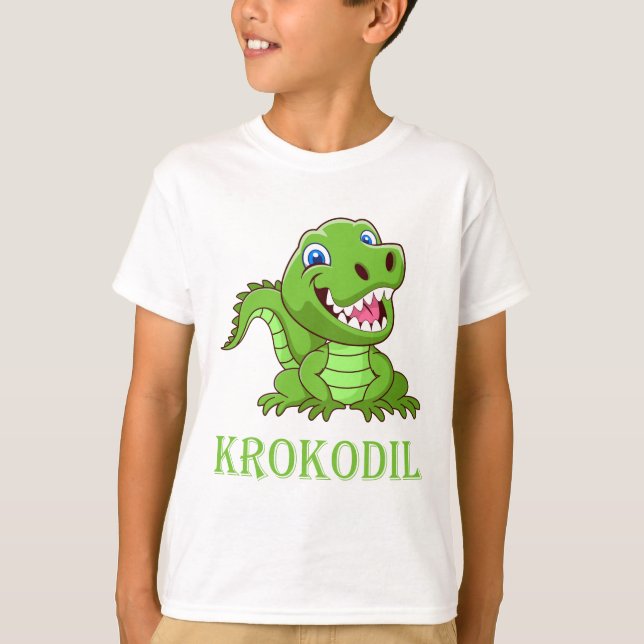 Krokodil T Shirt (Framsida)