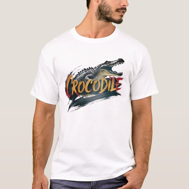 Krokodil T Shirt (Framsida)