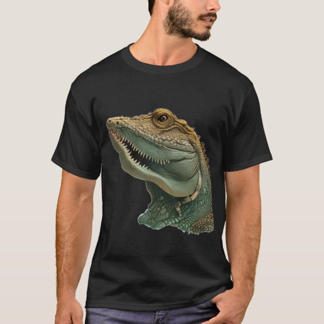Krokodil T-Shirt (Framsida)