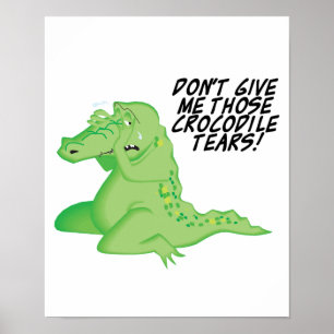 krokodil tårar poster
