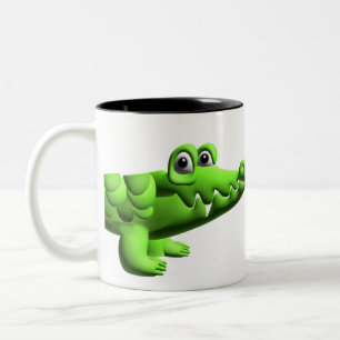 Krokodil Två-Tonad Mugg