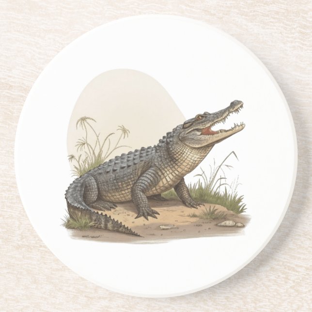 Krokodil Underlägg (Framsidan)