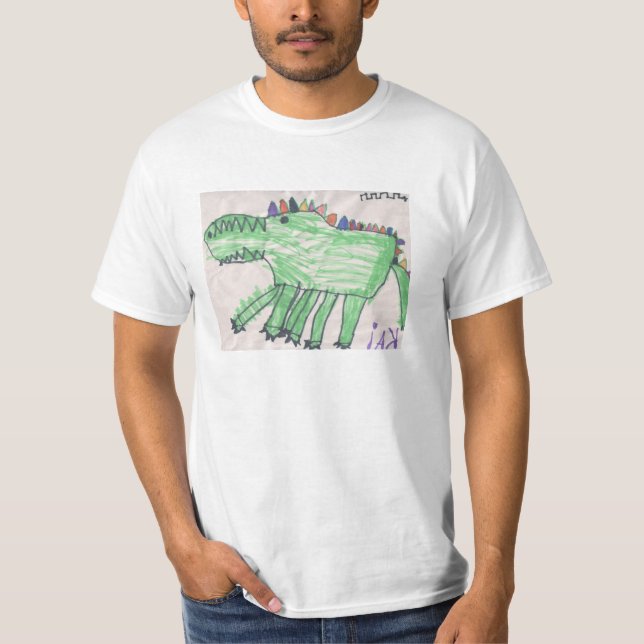 Krokodil vid DesignsByKai T-shirt (Framsida)