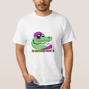 Krokodilen inuti mig   Söt, vacker design T Shirt