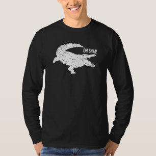 Krokodiler Crokodile Reptiles pun For Herpetologis T Shirt
