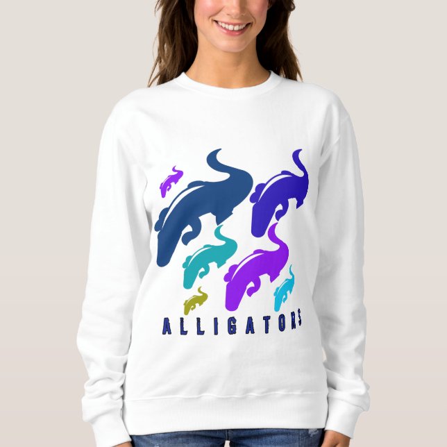 krokodiler t shirt (Framsida)
