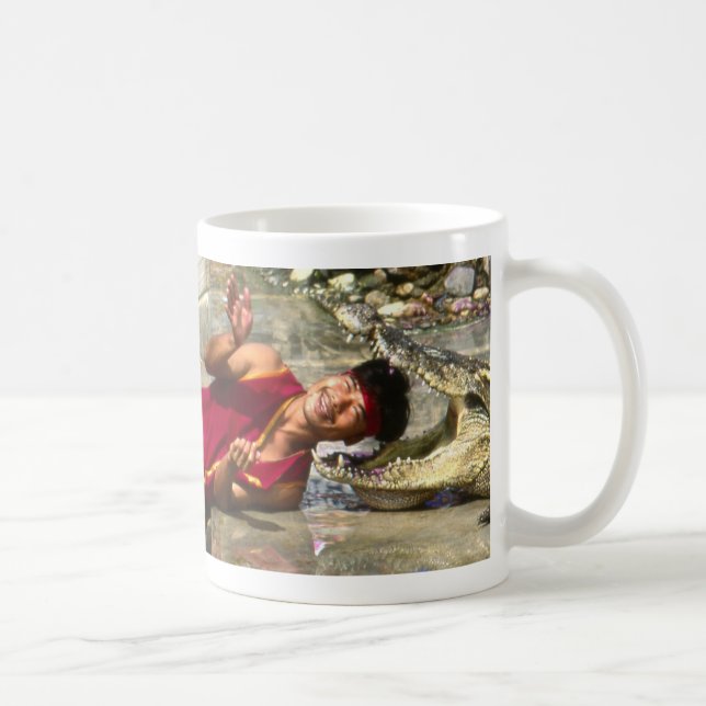 KrokodilFrolics Kaffemugg (Höger)