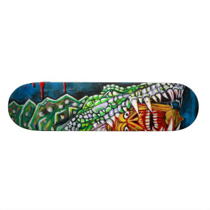 KrokodilklubbaSkateboard Old School Skateboard Bräda 21,6 Cm