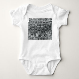 Krokodilneoir: Svart läder Mystique T Shirt