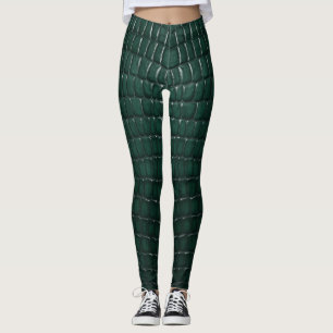 Krokodilskinn Leggings