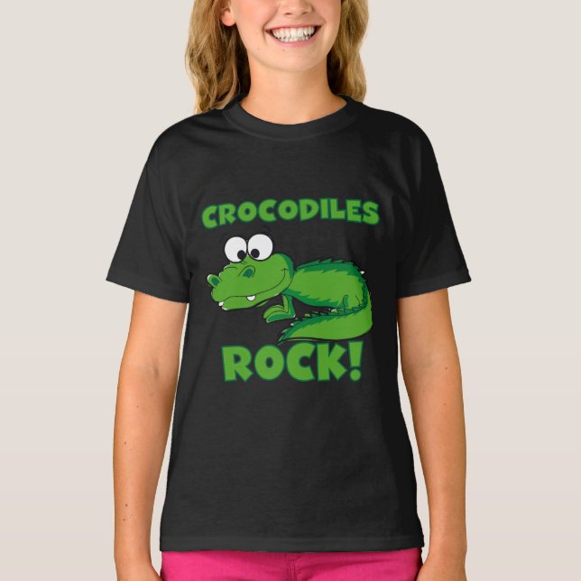 Krokodilsten Tee Shirt (Framsida)
