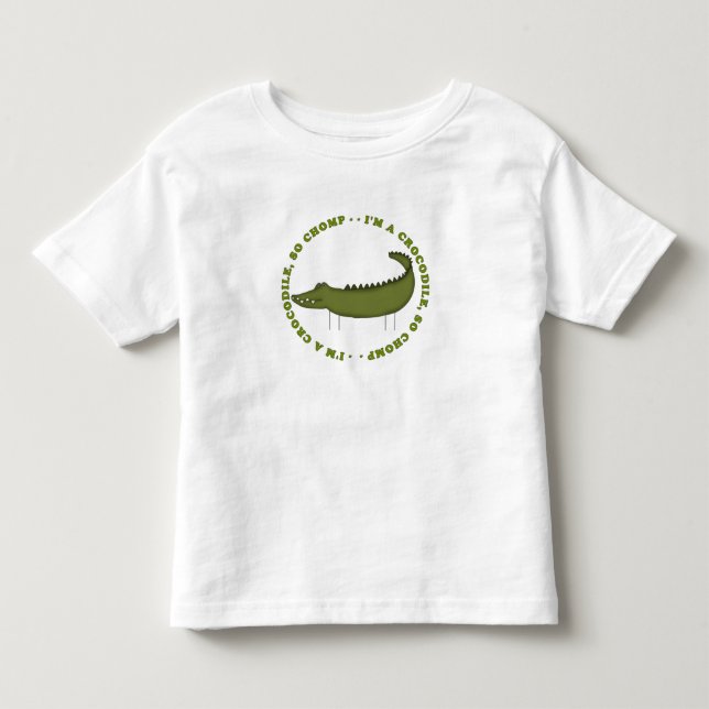 Krokodiltand T-shirt (Framsida)