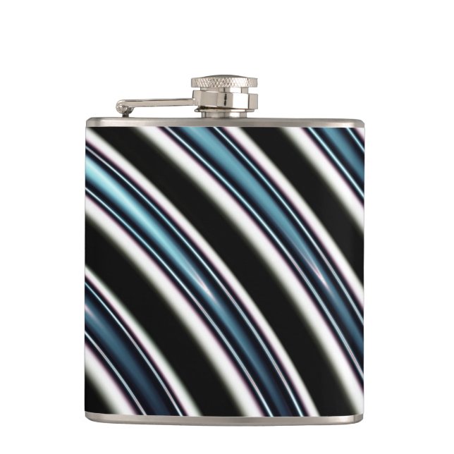 Krökt linjerslut upp av en Fractal Fickplunta (Framsidan)