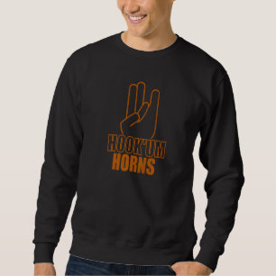 Krok'um Horns Texas Fläkt Apparel Texas Shocker Lång Ärmad Tröja