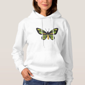 Krom-butterflugan i gult och grönt t shirt