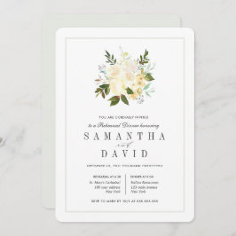 Krom + Grått | Rehearsal-middag för organiskt Bröl Inbjudningar