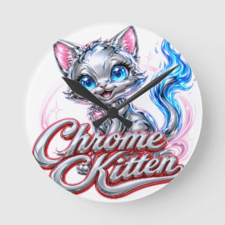 Krom Katt Väggur
