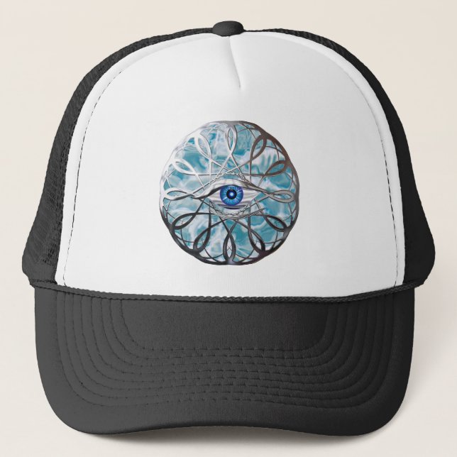 Krom Mystical Eye Design Keps (Framsida)
