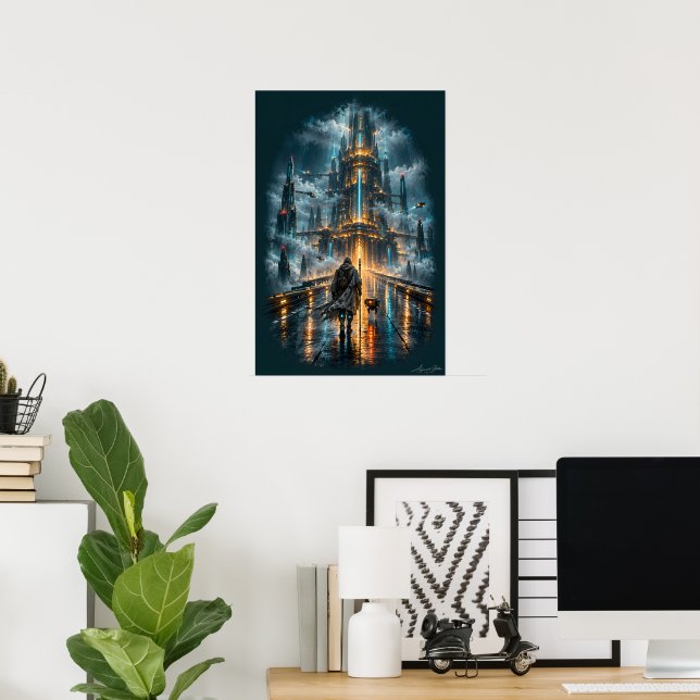 Krom pilgrim poster (Hemmakontoret)