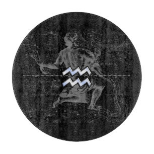 Krom som Aquarius-tecken på Hevelius Karta