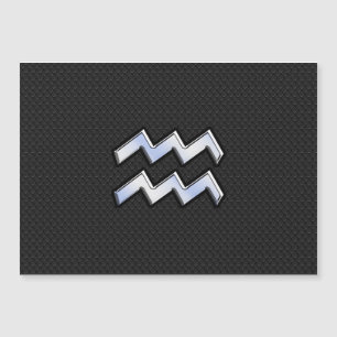 Krom som Aquarius Zodiac i Snake Skin