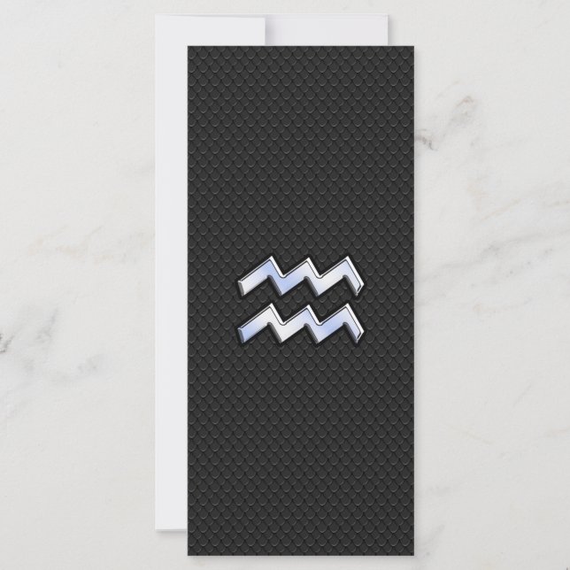 Krom som Aquarius Zodiac Sign on snake (Framsida)