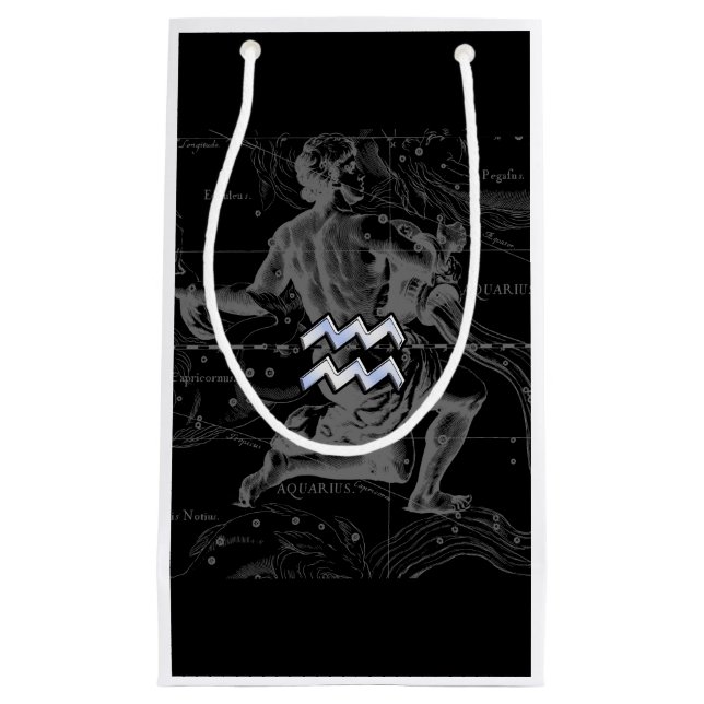 Krom som Aquarius Zodiac Sign på Hevelius 1690 (Framsidan)