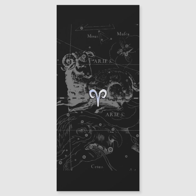 Krom som Aries Zodiac Sign på Hevelius (Framsida)