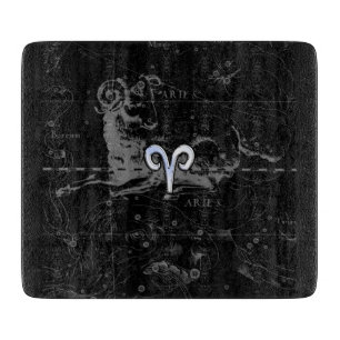 Krom som Aries Zodiac Sign på Hevelius Black