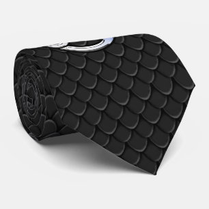 Krom som cancerzodiaksymbol på Snake Stil Slips