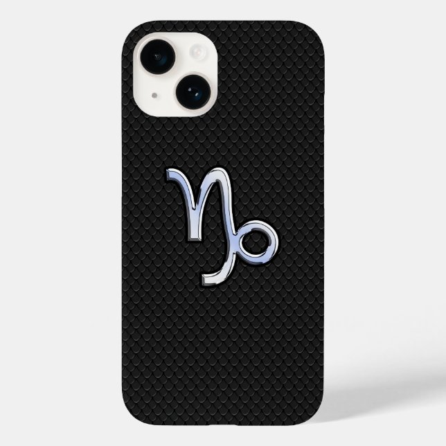 Krom som Capricorn Zodiac Sign på Snake stil (Baksida)