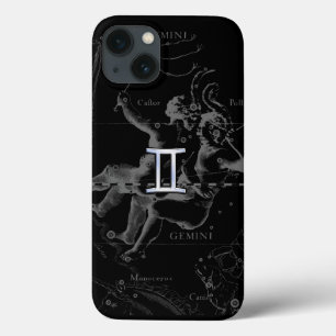Krom som Gemini Zodiac Symbol på Hevelius