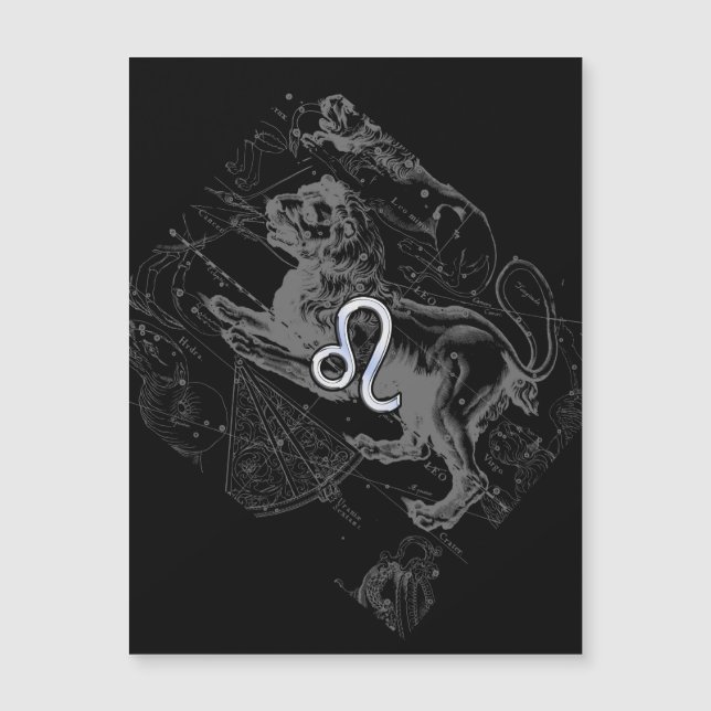Krom som Leo Zodiac Sign på Hevelius (Framsida)