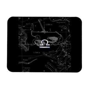 Krom som Libra Zodiac Sign på Hevelius Magnet