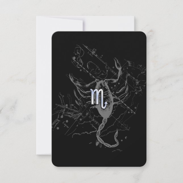 Krom som Scorpio Zodiac Sign på Hevelius Decor (Framsida)