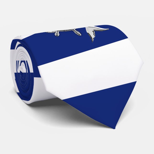 Krom som Sjöjungfru på marinblått Rand Slips (Rullad)