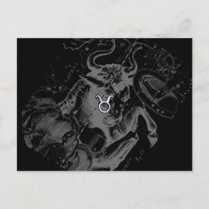 Krom som Taurus-tecken på Hevelius Vykort