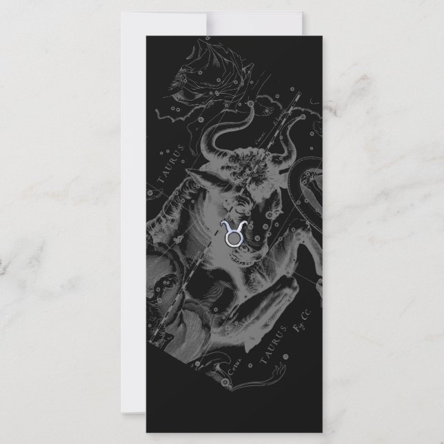 Krom som Taurus Zodiac-tecken på Hevelius (Framsida)