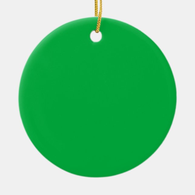 Kroma nyckel färg Grön Julgransprydnad Keramik (Framsidan)